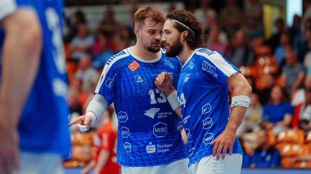 vorbericht_balingen_0526 Valentin Neagu und Jakub Powarzyński im Gespräch Saison 2025/26