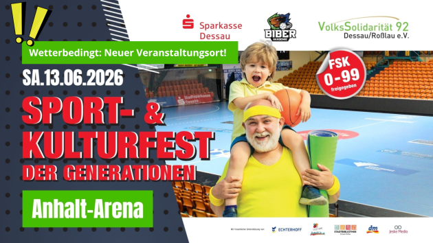 Wetterbedingt Neuer Veranstaltungsort! Verlegung Biber-Olympiade 2026