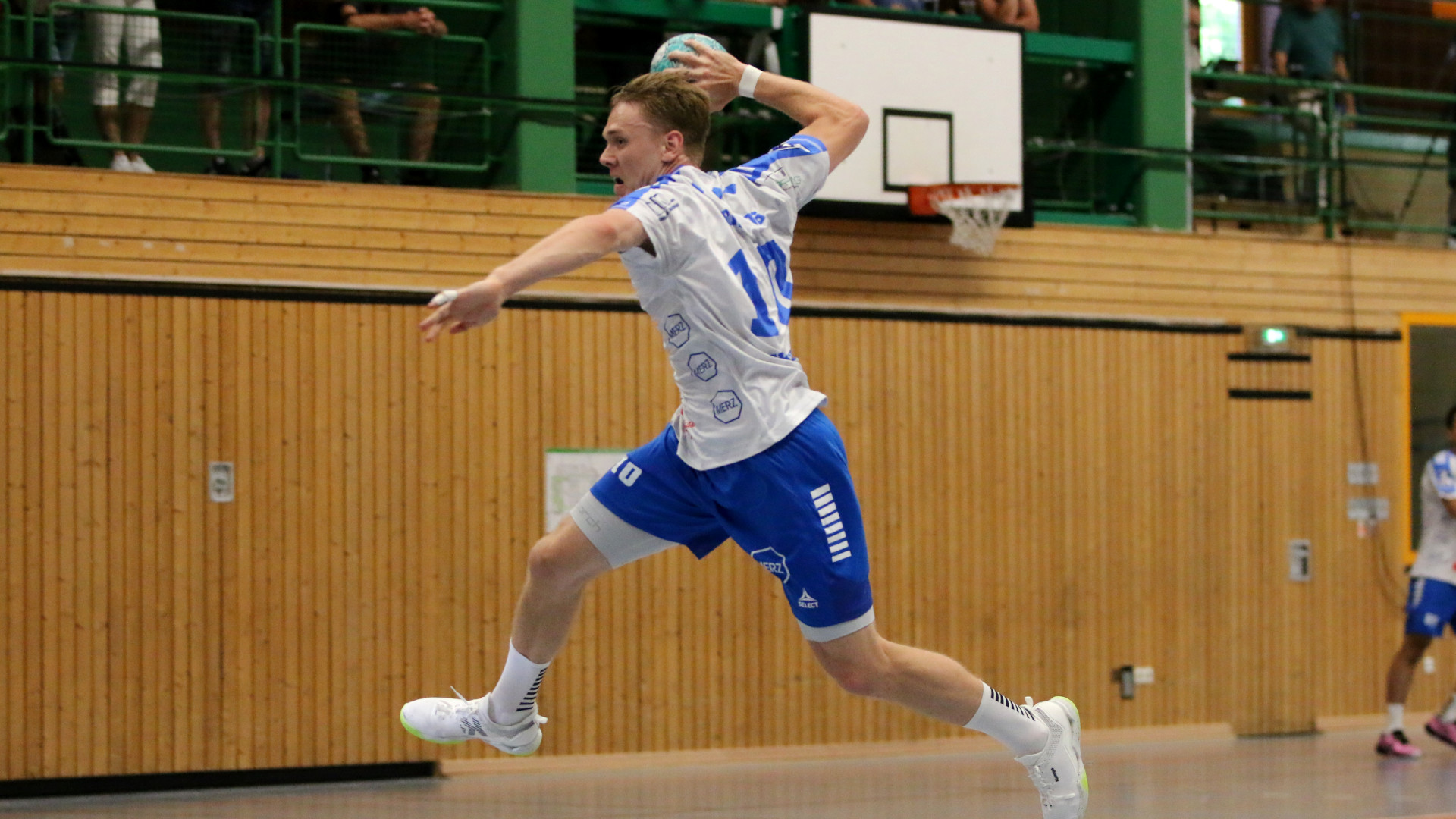 vorbericht_untermaincup_0826 Tim Grüner im Testspiel gegen den ThSV Eisenach Juli 2026