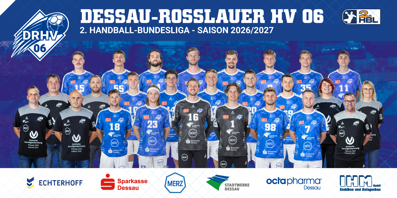 DRHV Teambild Saison 2026/27