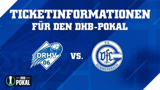 Ankündigung_VVK_Pokalspiel_Saison_26_27_1920px_1080px Grafik Ticketverkauf DHB-Pokal gegen den VfL Gummersbach