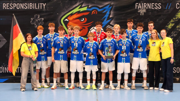 Die B-Jugend des DRHV 06 belegte beim Biber Cup 2026 den zweiten Platz