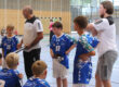 Das neue Trainerteam der männlichen C-Jugend des DRHV 06 beim Biber Cup 2026