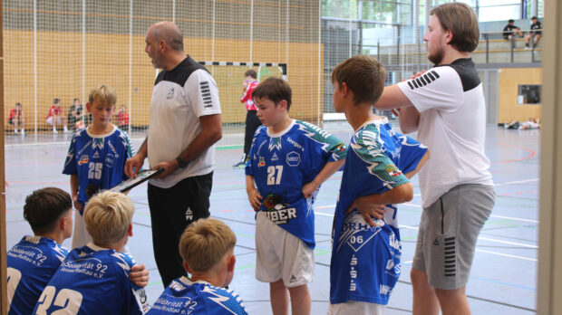 c_jugend_biber_cup Das neue Trainerteam der männlichen C-Jugend des DRHV 06 beim Biber Cup 2026