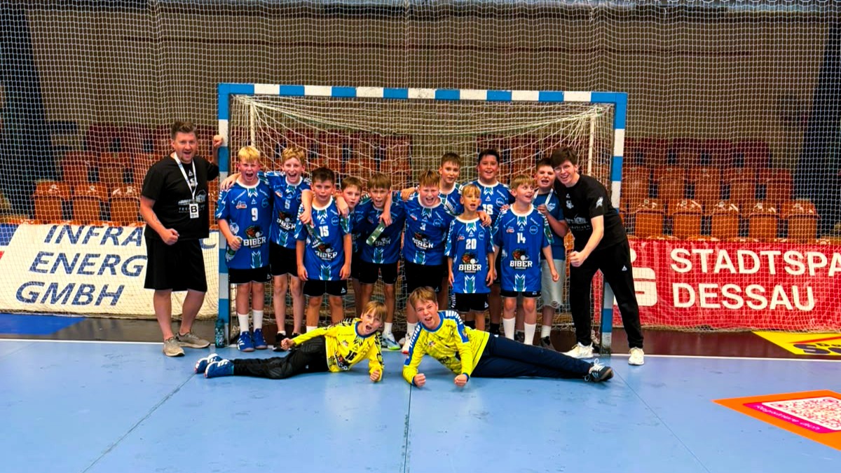 mJD_hbc_2026 Männliche D-Jugend nach erstem Saisonsieg