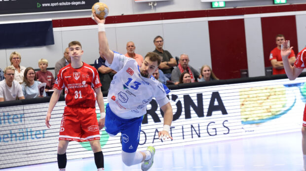 spielbericht_ferndorf Valentin Neagu im Spiel gegen den TuS Ferndorf Saison 2026/27