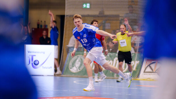 tim_grüner_0926 Tim Grüner im Spiel gegen die Eulen Ludwigshafen Saison 2026/27