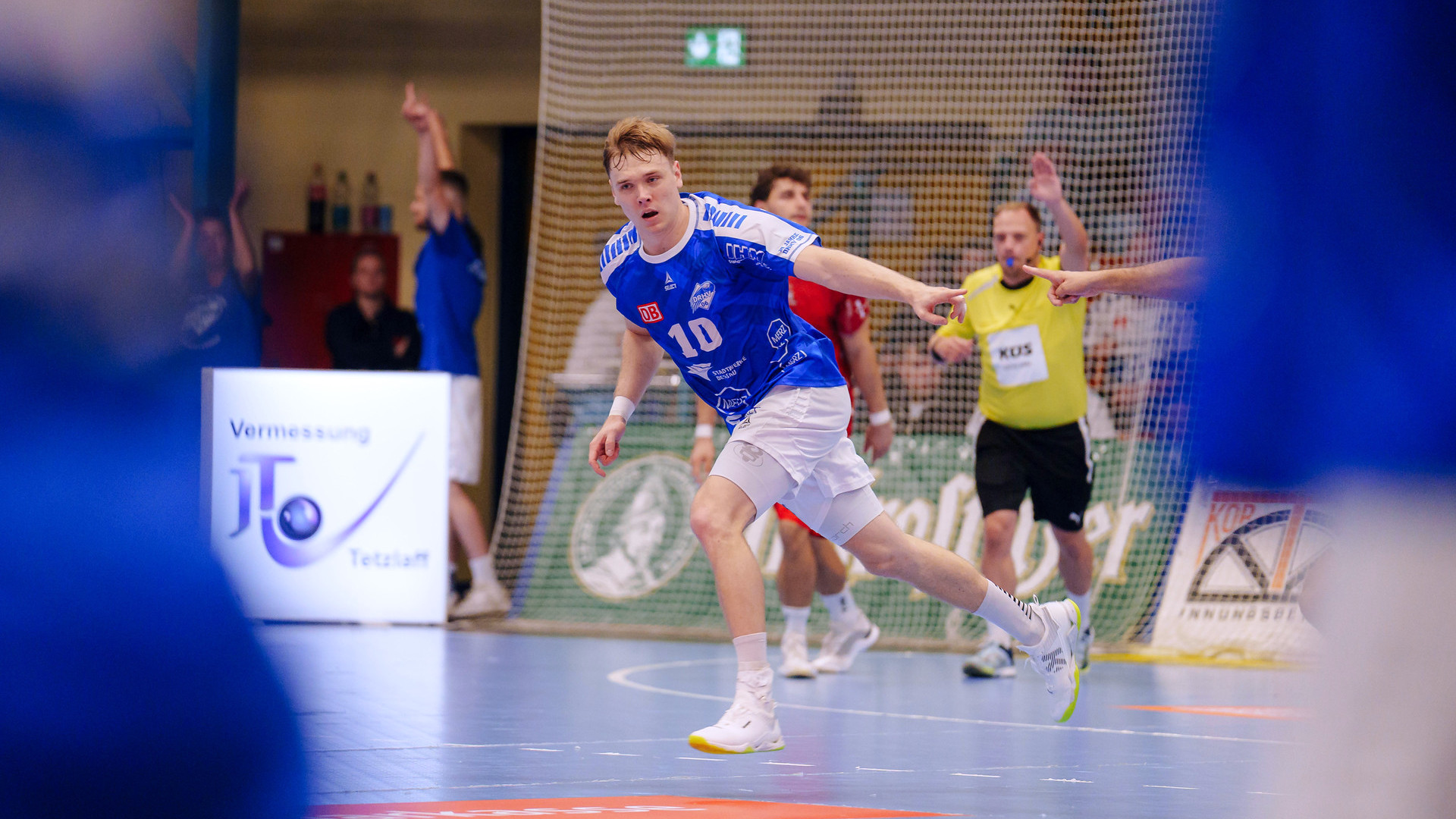 tim_grüner_0926 Tim Grüner im Spiel gegen die Eulen Ludwigshafen Saison 2026/27