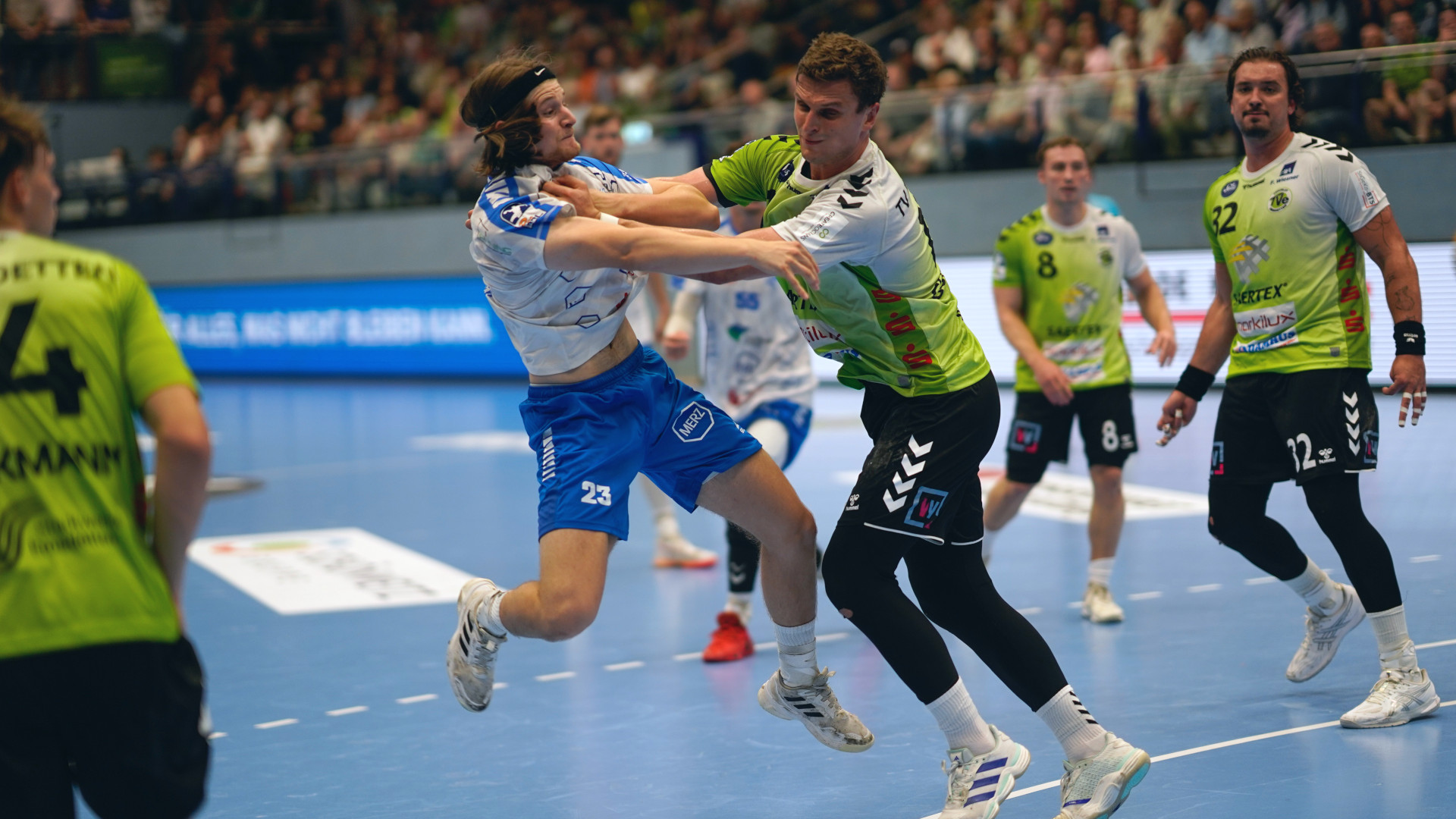 vorbericht_eulen Mika Schüler im Spiel gegen den TV Emsdetten Saison 2026/27