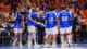 DRHV-Team Saison 2026/27 bei einer Auszeit im Spiel gegen die Eulen Ludwigshafen