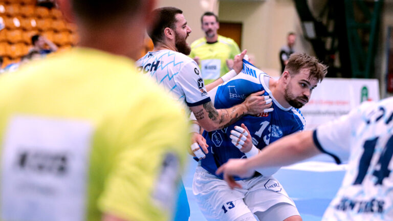 Valentin Neagu im Spiel gegen den 1. VfL Potsdam Saison 2026/27