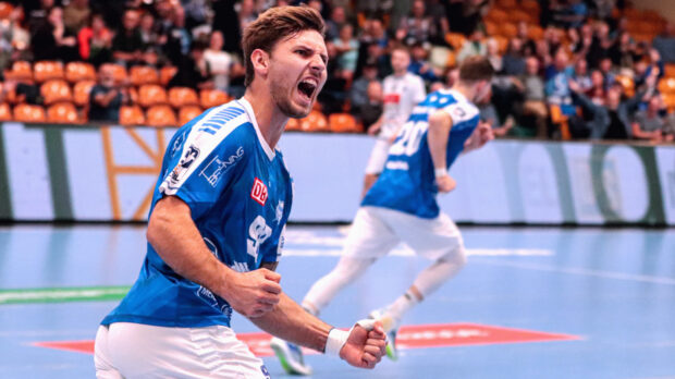 Yannick-Marcos Pust im Spiel gegen den VfL Lübeck-Schwartau Saison 2026/27