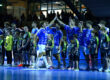 Spielereinlauf des DRHV in der Anhalt-Arena Saison 2026/27